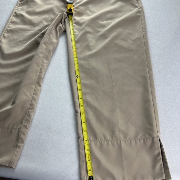 Liz Claiborne LIZGOLF  Womens Golf Pants Size 10 Crop Pockets Khaki Sport - Picture 3 of 16